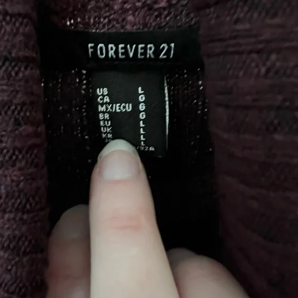 CLEARANCE Women’s Turtleneck Balloon-Sleeve Sweater Size Large - Picture 6 of 9